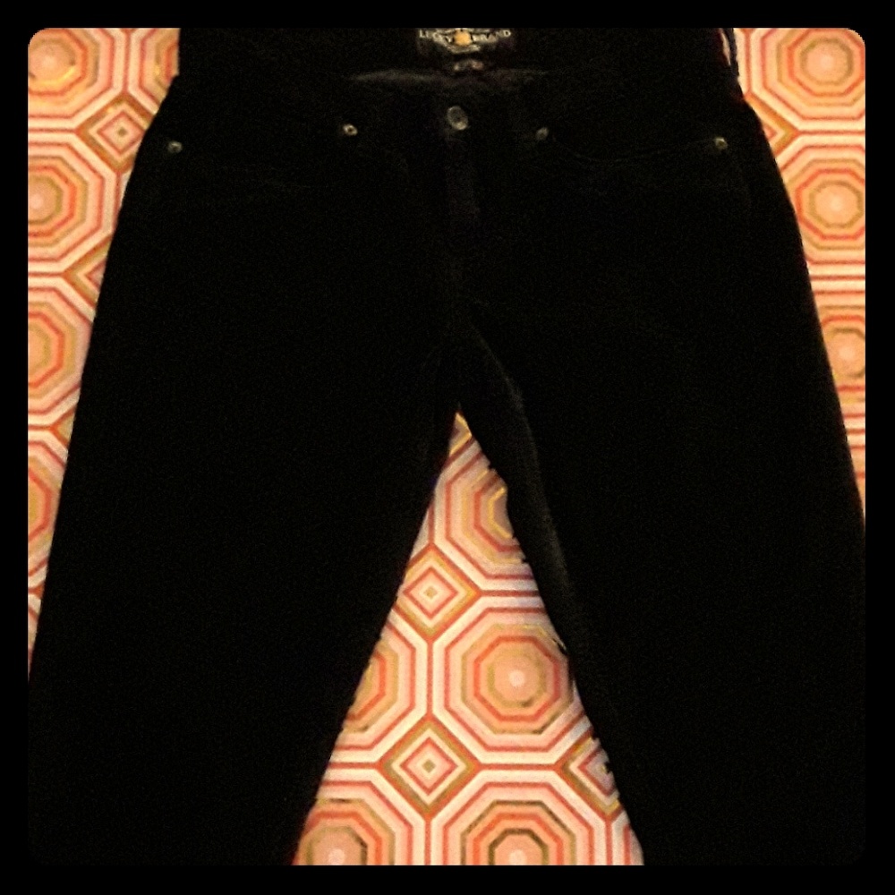 Lucky Brand Soft Black Pant